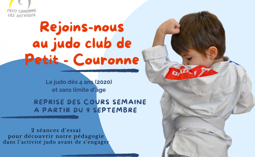 C'est la rentrée .. rejoins nous au judo club de Petit Couronne